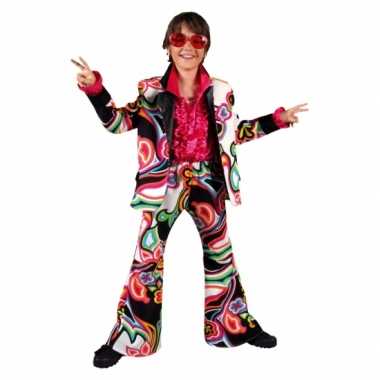 Carnavalsverkleedkleding flower power kind