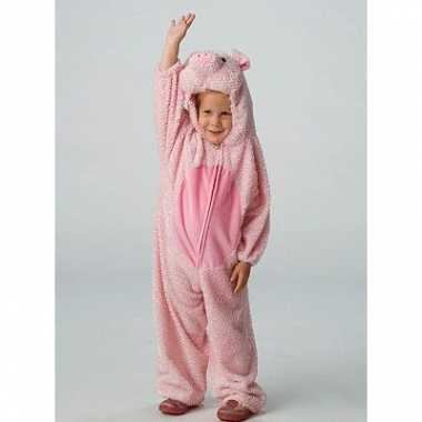 Dieren verkleedkleding varken kind