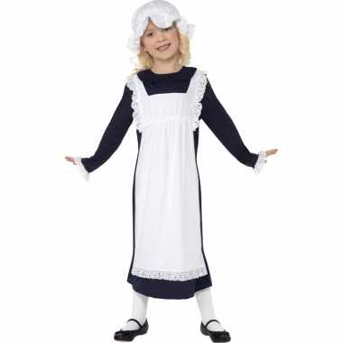Ouderwets weesmeisje verkleedkleding kind