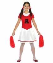 Cheerleader jurk jurkje verkleed verkleedkleding meisjes kind